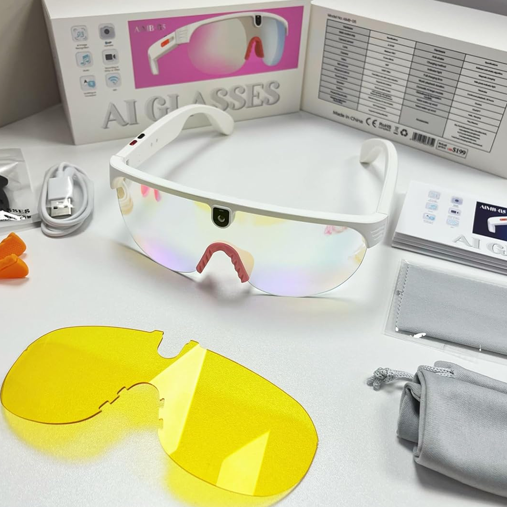 Fashionable Music Vision Glasses