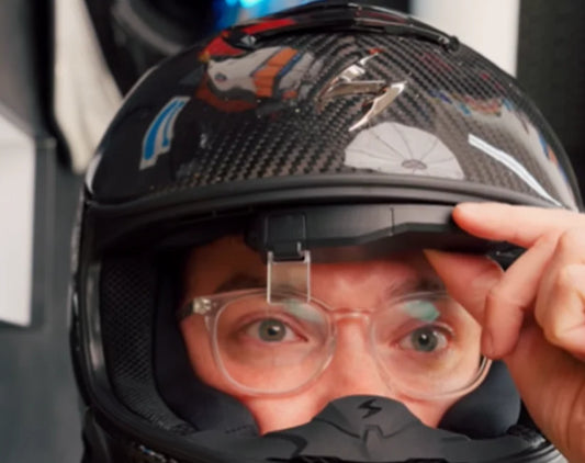 Motorcycle Helmet Head-Up Display – Customizable Real-Time Info