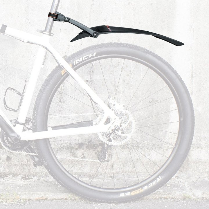 MTB Mudguard with Integrated Rear Light – StVZO Approved, 26"/27.5" Fit