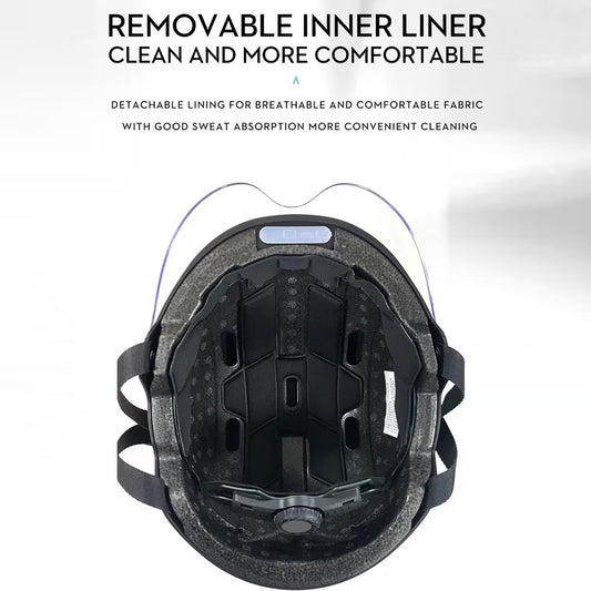 Helmet with Integrated HD Camera – Hands-Free POV Recording