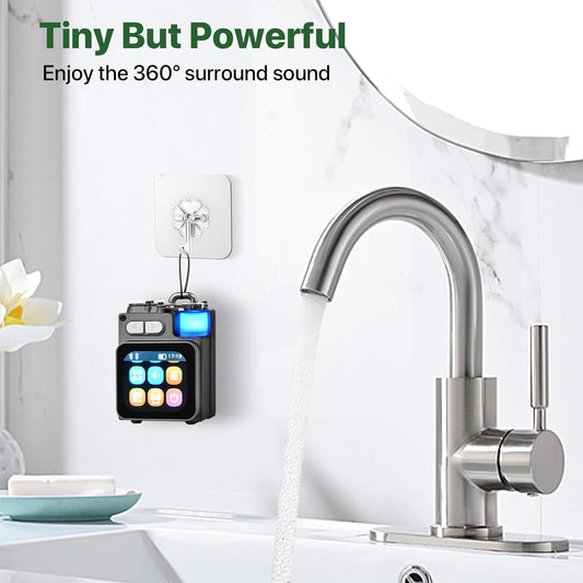 Smart Bluetooth Speaker – Portable Touchscreen with Bass