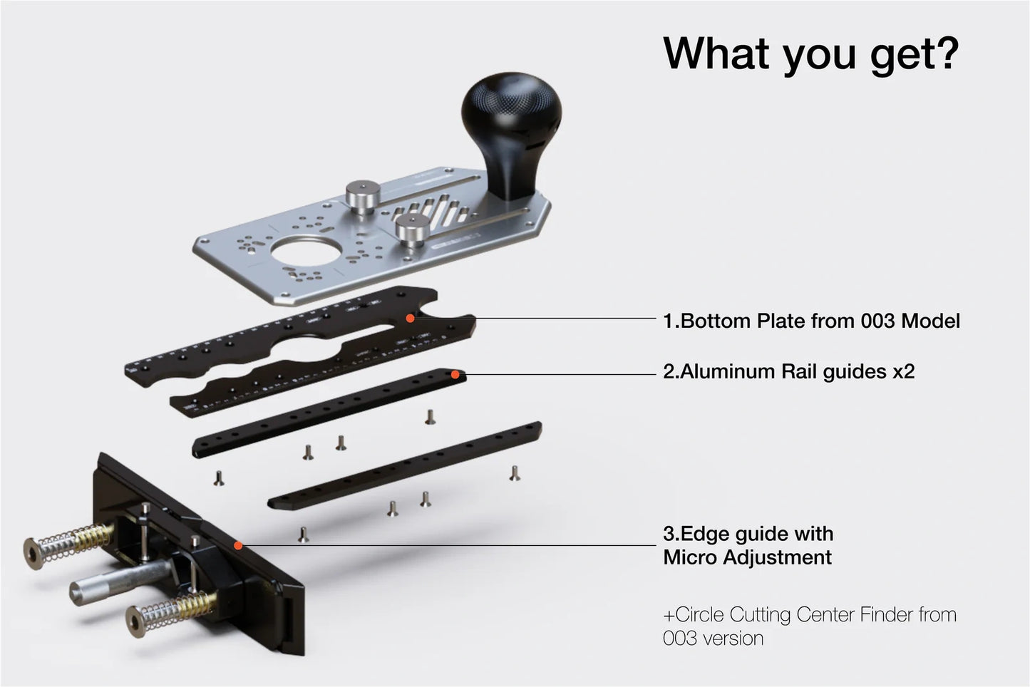 Pioneer Lite – Trim Router Jig