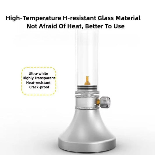 Portable Retro Gas Lantern – Outdoor Camping & Atmosphere Light