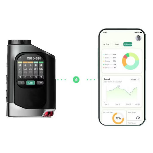 Touchscreen & GPS Golf Rangefinder