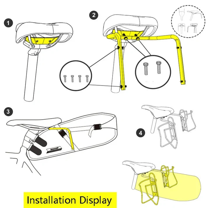 NO MORE WOBBLY TAIL BAGS – Steel Stabilizer That Locks Your Load Solid