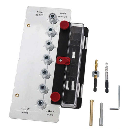 Shelf Pin Drilling Jig – Drill 7 Perfect Holes at Once