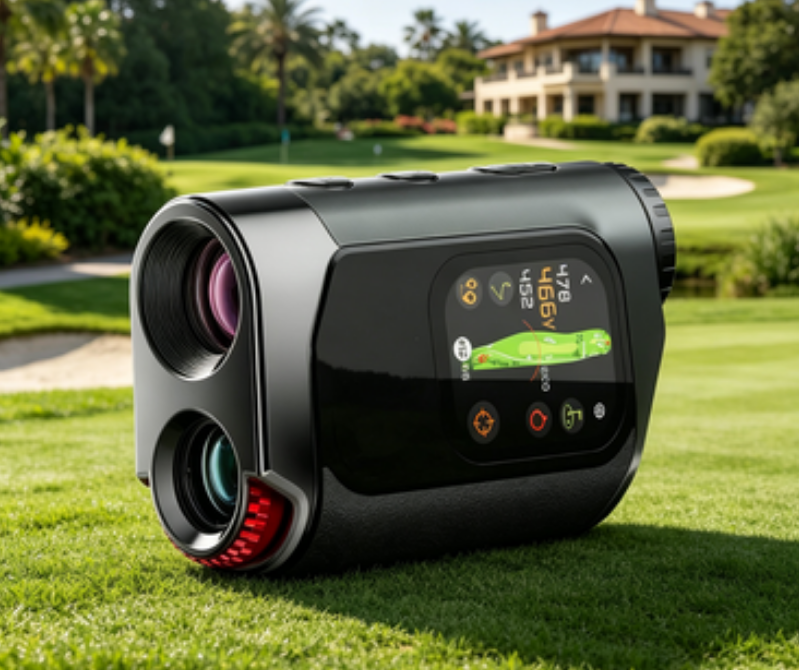 Touchscreen & GPS Golf Rangefinder