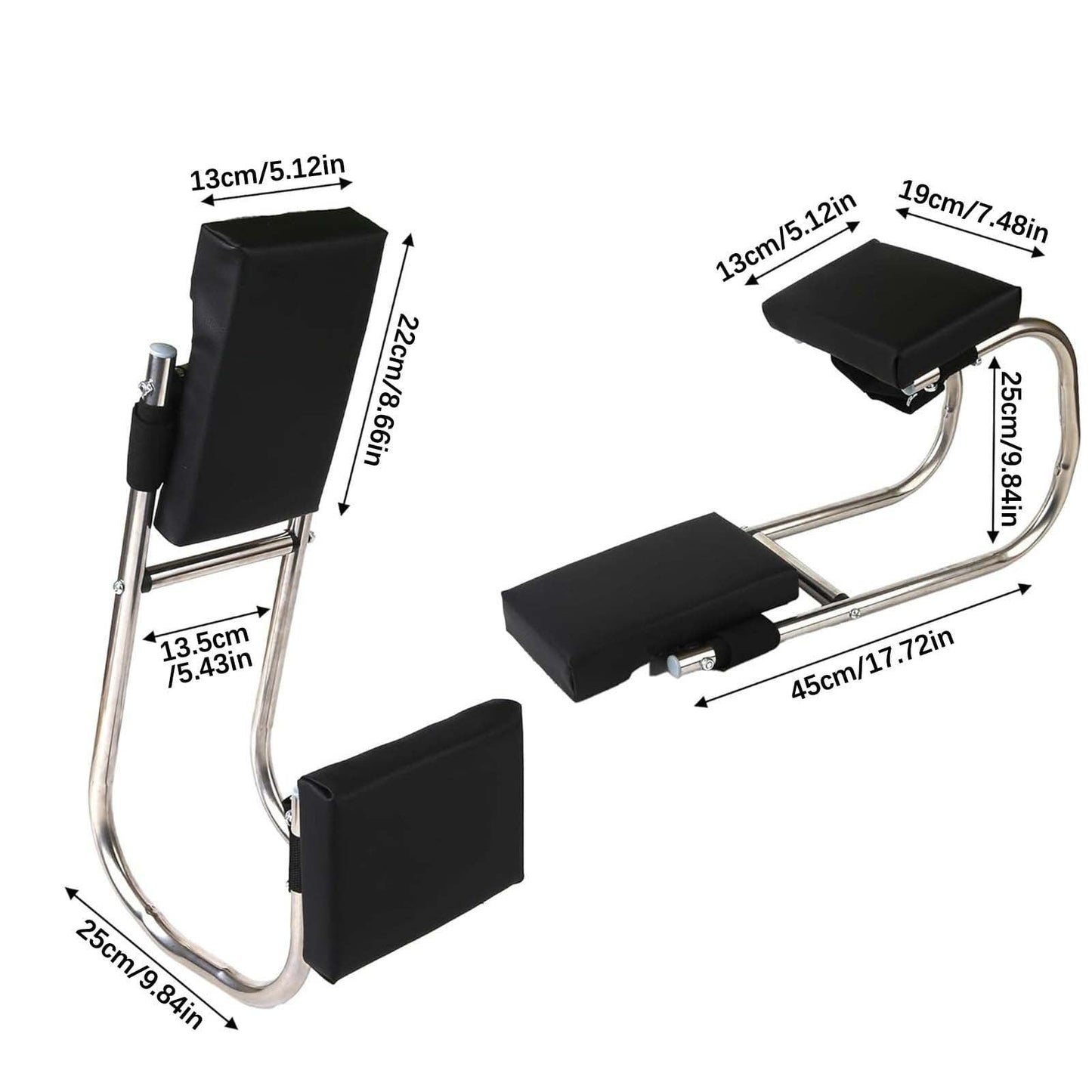 Wearable Gardening Kneeler – Foldable, 330lb Capacity, with Tool Pouch