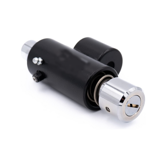 Foot-Activated Motorcycle Lock – Push to Lock, Key to Unlock