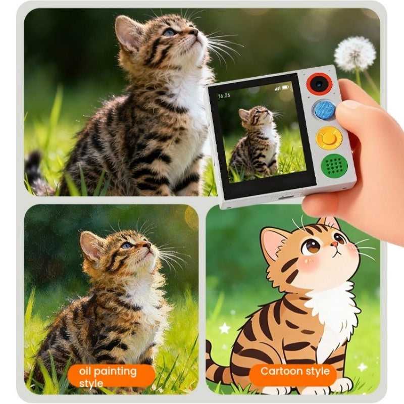 AI Learning Camera for Kids – No Phone Needed, Safe Chat, Instant Answers