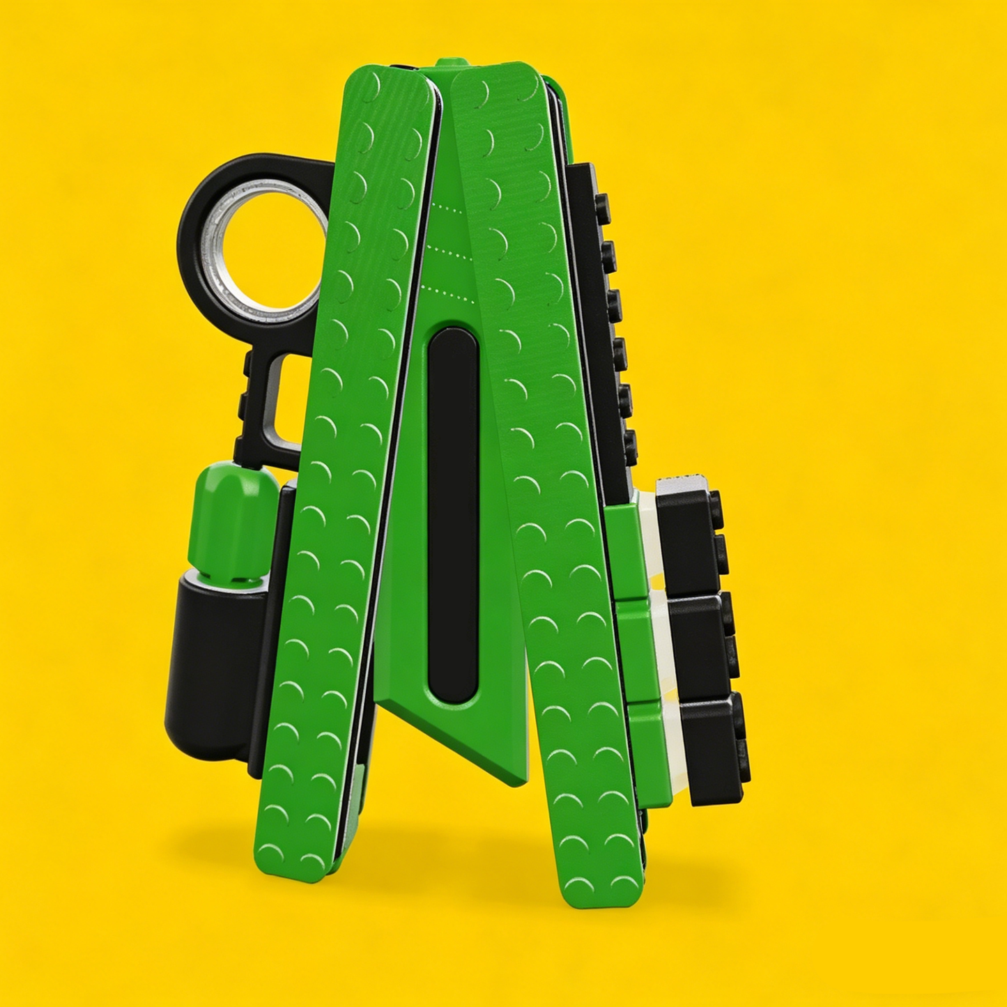 Retro Brick Butterfly Knife – Thinner Profile for Tricking, Compatible with Faceplates & Track Parts
