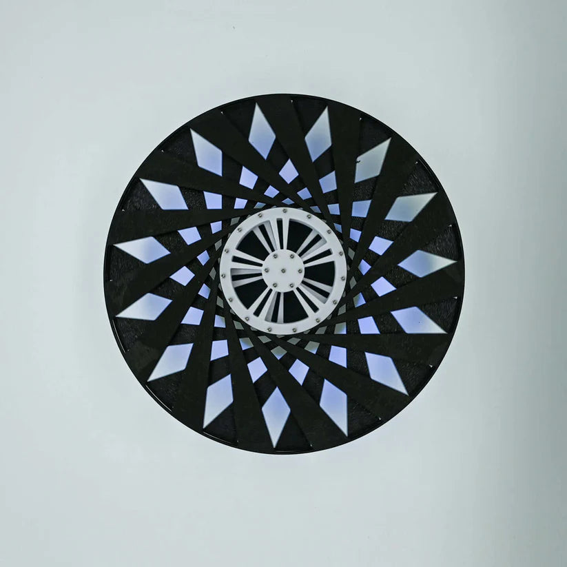 Dynamic Optical Illusion Art Lamp