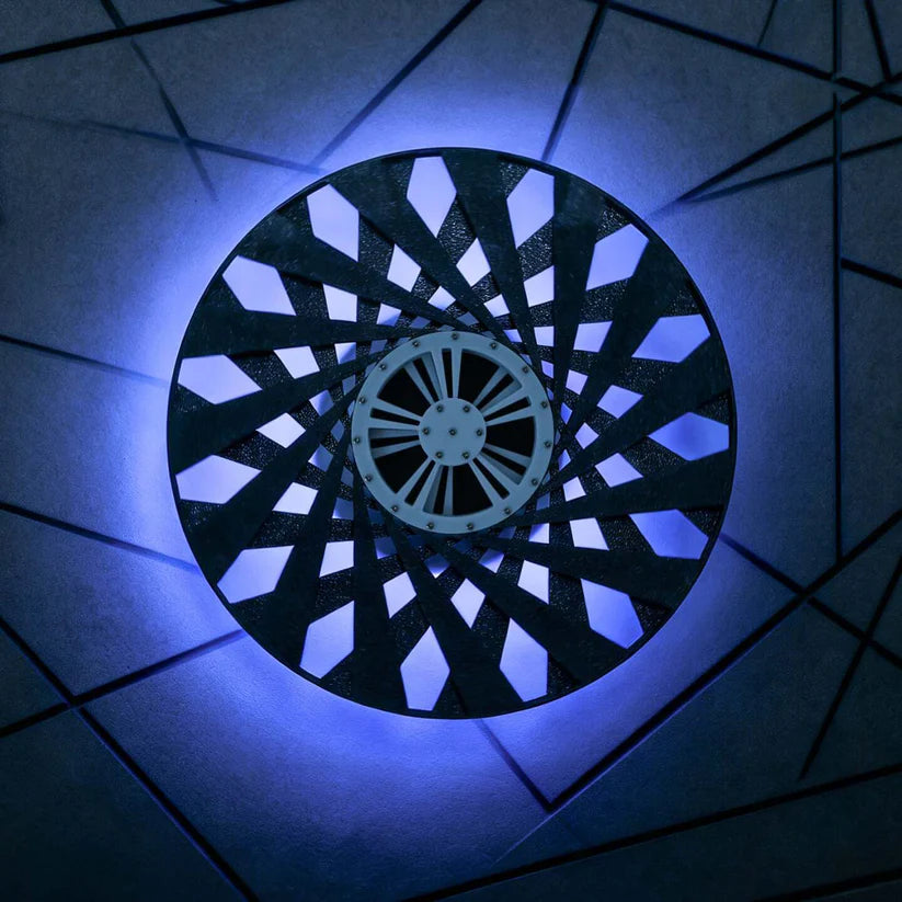 Dynamic Optical Illusion Art Lamp