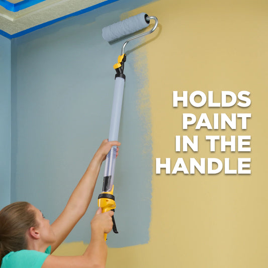 Paint Roller with Built-in Reservoir – 22 oz. Capacity, 2X Faster Painting