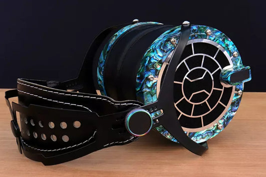 Planar Magnetic Headphones – 105mm Driver, Faux Sheepskin Earcups, Hi-Fi Sound