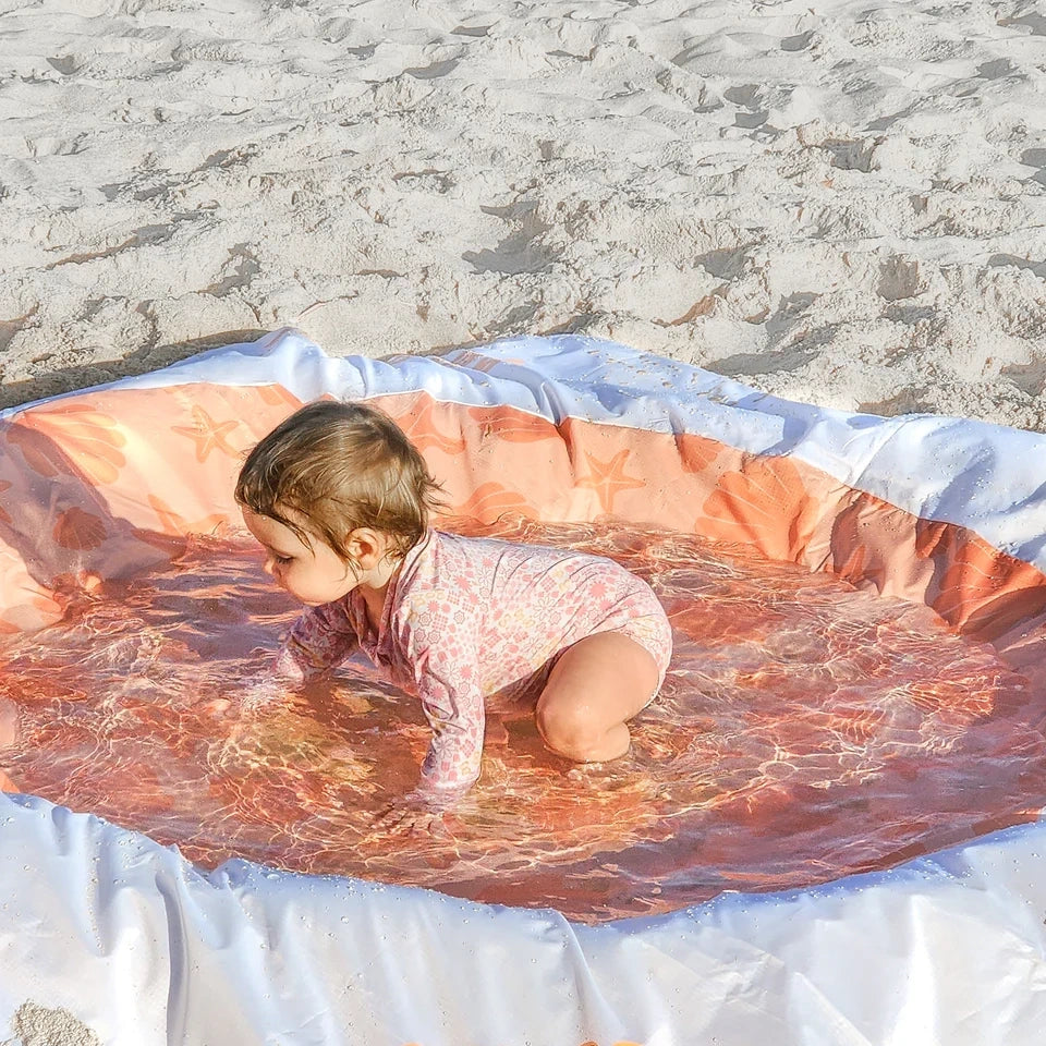 Portable Toddler Beach Pool – Calm Splash Zone for Little Kids