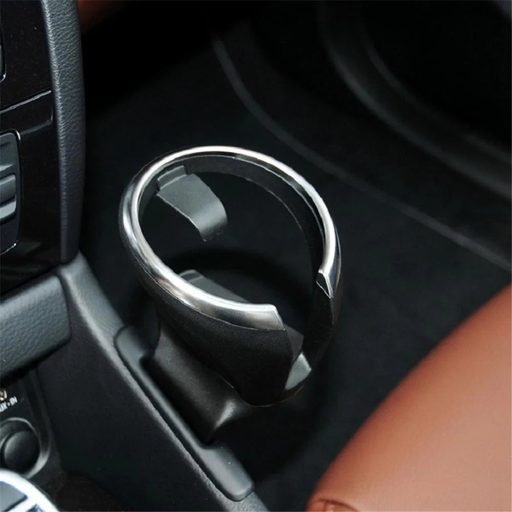 Car Cup Holder with Phone Stand – Convenient Front Seat Drink & Phone Organizer