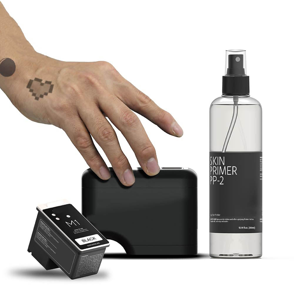 Black Temporary Tattoo Printer – Custom Tattoos in Seconds