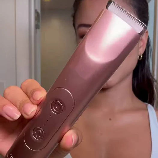 3-in-1 Portable Bikini Trimmer & Shaver – Dual-Head Design, IPX6 Waterproof, USB Rechargeable