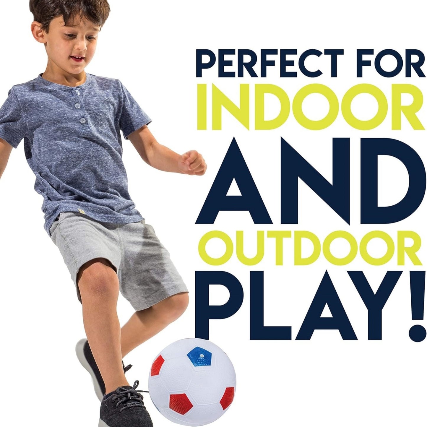 Kids Soccer Goal – 24″ x 16″ Pop‑Up Set with Ball & Pump for Toddlers