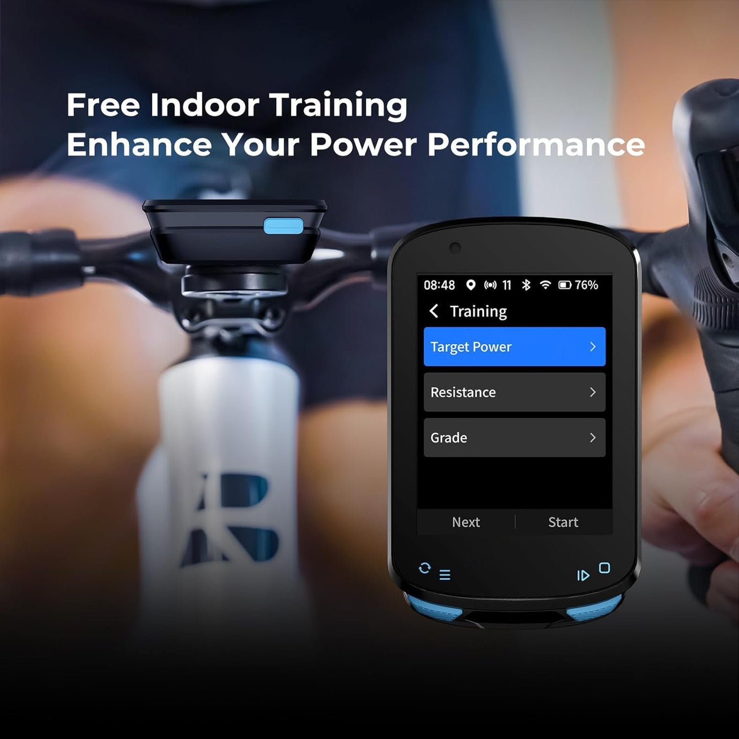 Bike Computer – Wireless Cycling Computer with Route Navigation