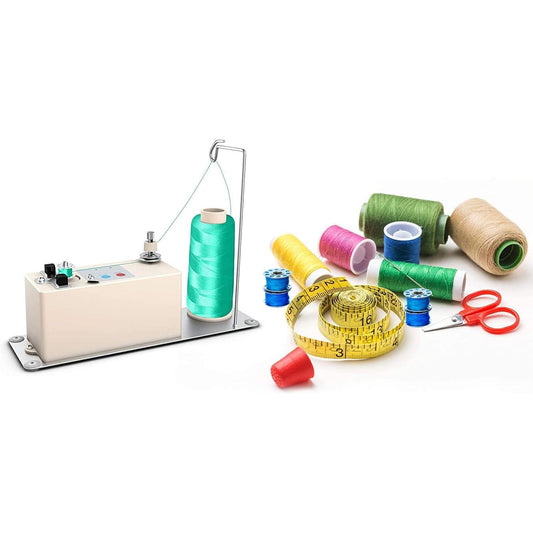 Portable Automatic Bobbin Winder – High-Speed Electric with Auto-Stop for Sewing Machines