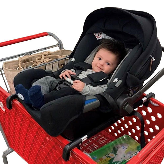 Baby Shopping Cart Seat – Hammock-Style Car Seat Carrier for Hands‑Free Grocery Trips