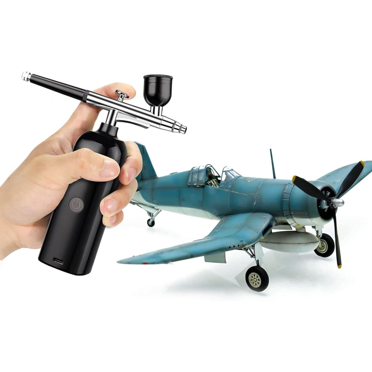 Mini Airbrush Kit – Portable Spray Gun for Hobby & Craft