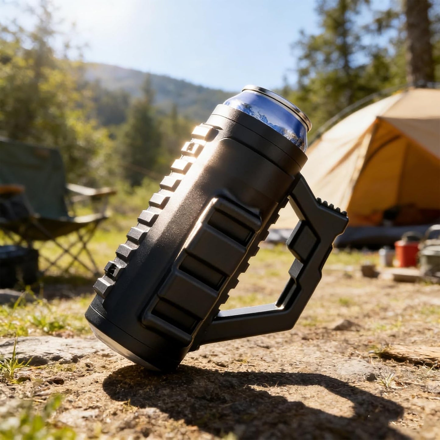 Tactical Assault Can Holder – Dual Vertical 12 oz Can Carrier