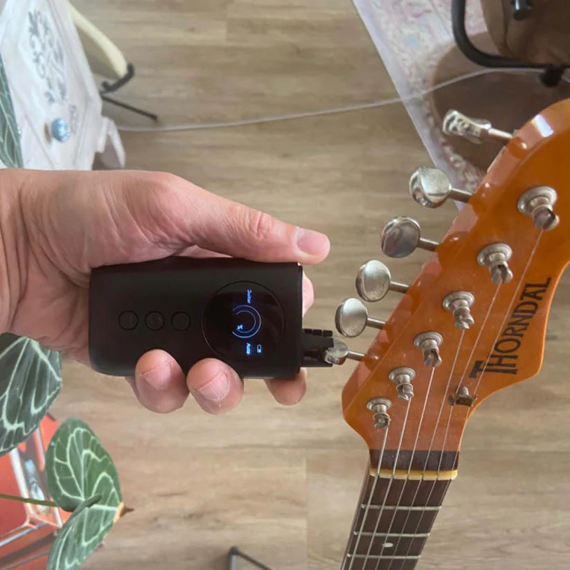 Smart Automatic Guitar Tuner – Tuner, Metronome & String Winder