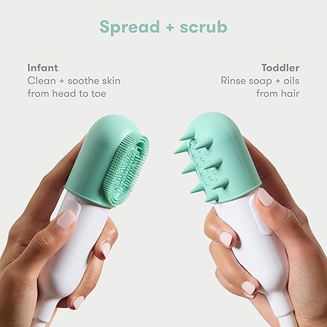 Bath Sprayer Attachment for Baby Tub – Rinse Control with Scalp Massager
