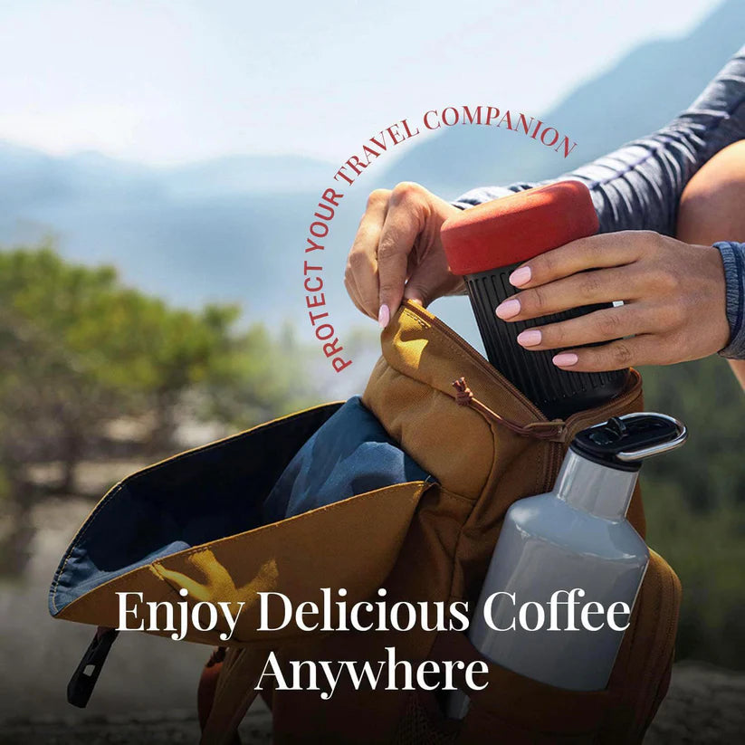 3-in-1 Portable Coffee Maker Kit – French Press, Pour-Over & Espresso Style