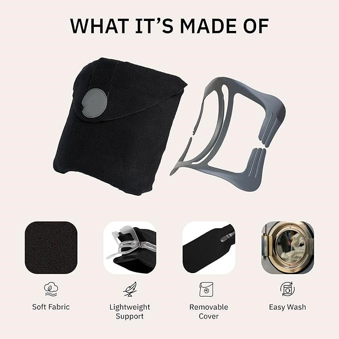 Ultra-Light Travel Neck Pillow – Scientifically Proven Neck Support
