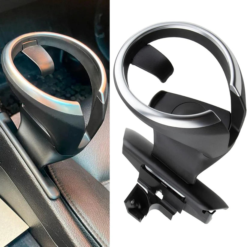 Car Cup Holder with Phone Stand – Convenient Front Seat Drink & Phone Organizer