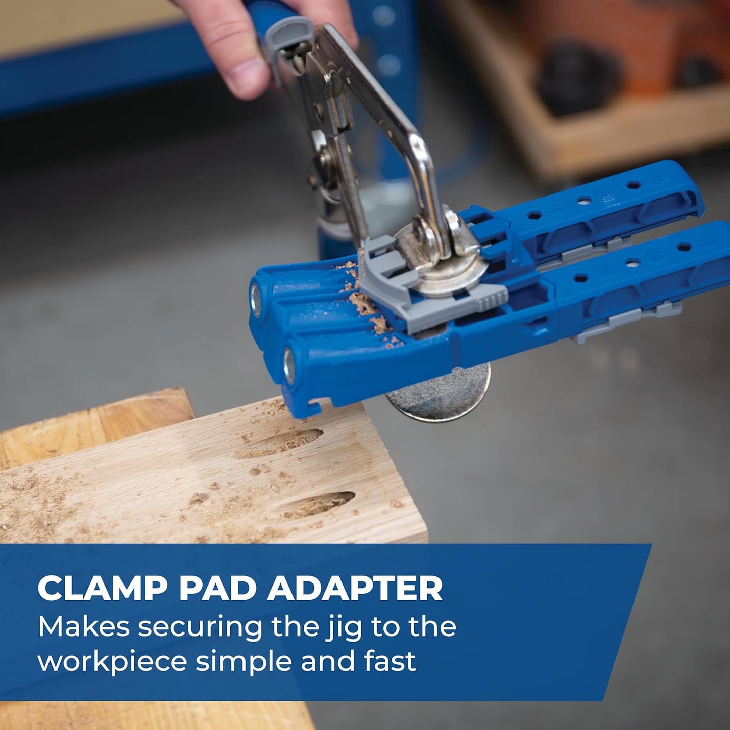 Pocket-Hole Jig 320 – Compact & Durable | For Tight Spaces