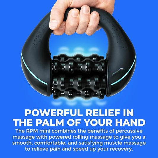 Mini Percussive Massager – 3 Speeds, 4-Hour Battery, Portable