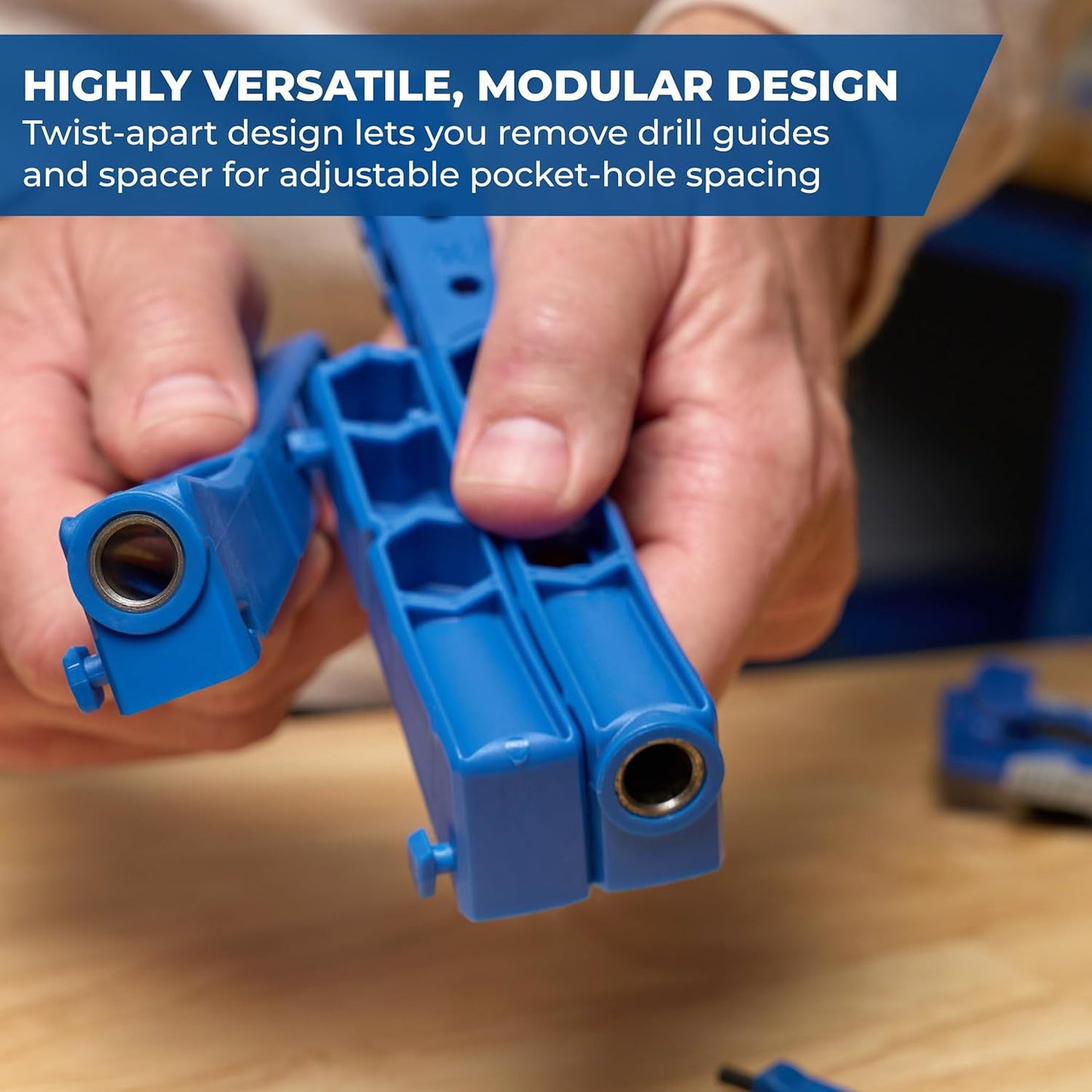 Pocket-Hole Jig 320 – Compact & Durable | For Tight Spaces