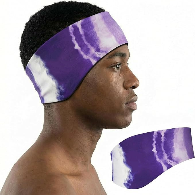 Swim Headband – Anti‑Slip Neoprene Band to Secure Earplugs and Block Water