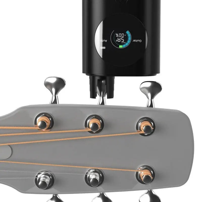 Smart Automatic Guitar Tuner – 3-in-1: Tuner, Metronome & String Winder