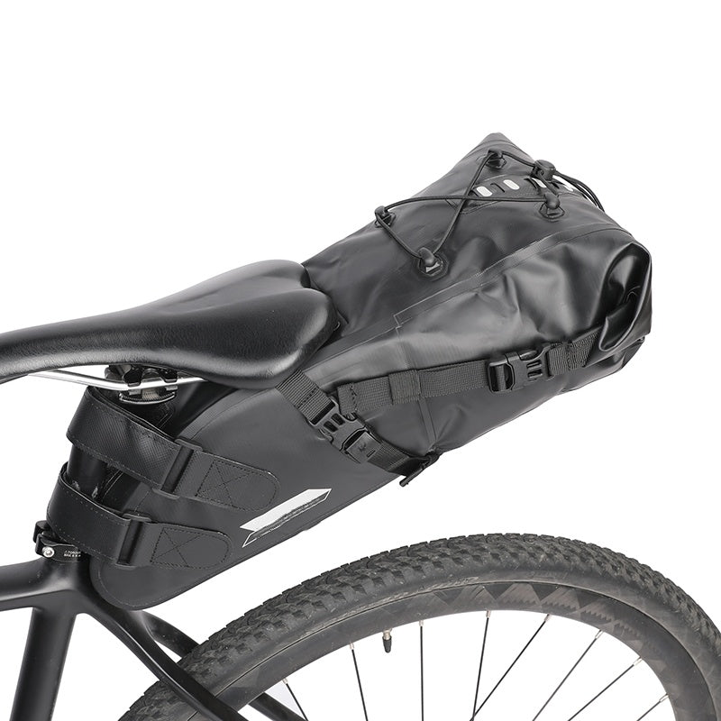 10L Waterproof Cycling Saddle Bag – Water-Resistant, Lightweight, and Durable