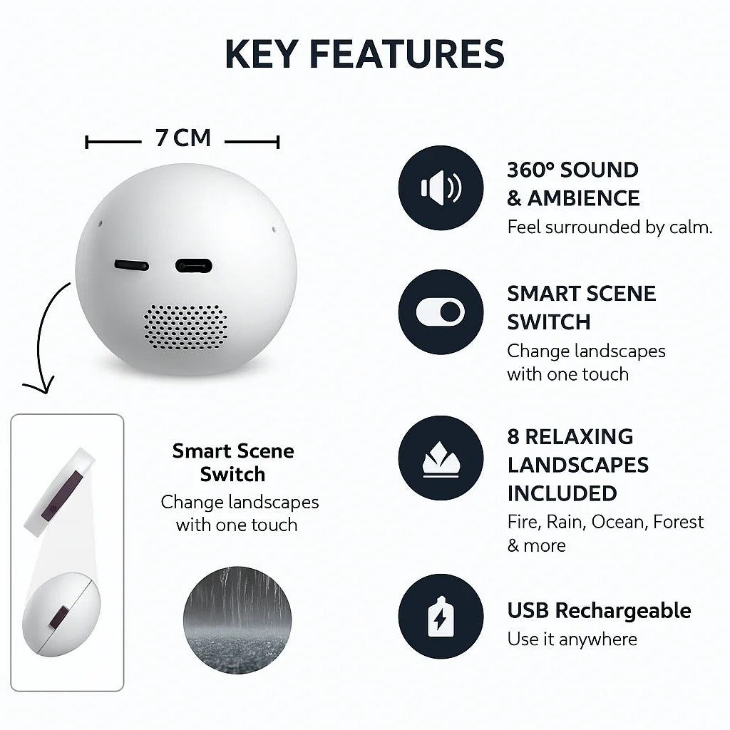 Sleep Ball – Hold to Relax, Sleep Naturally Without Medication