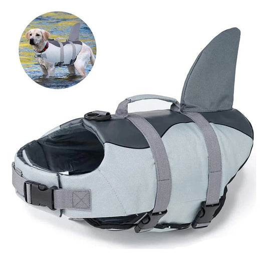 Dog Life Jacket – Reinforced Back Handle for Quick Rescue