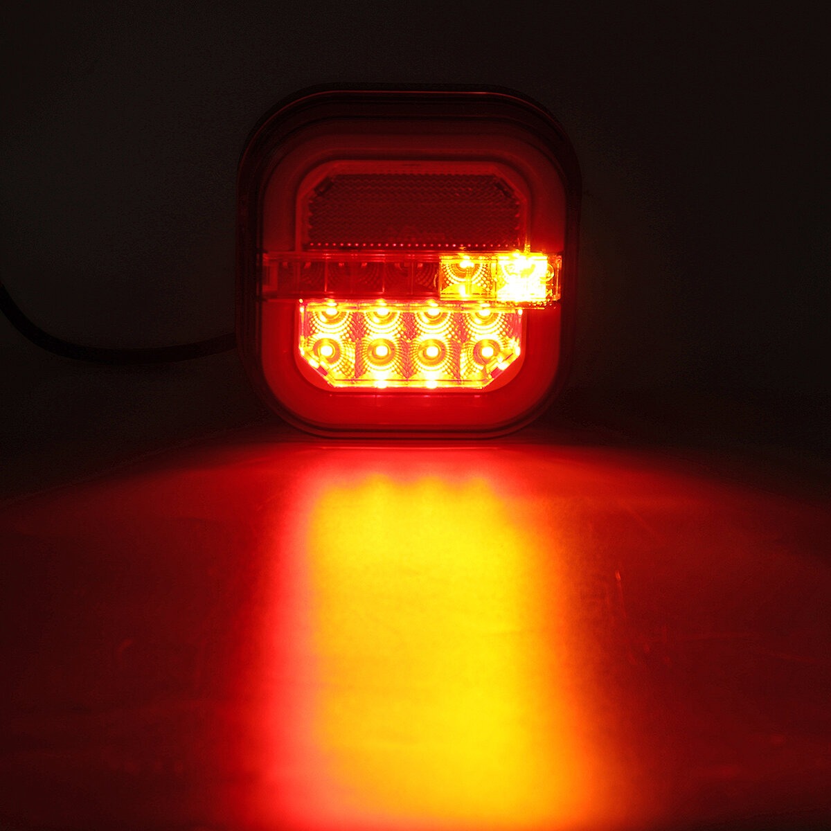 LED taillights and brake light indicator lights