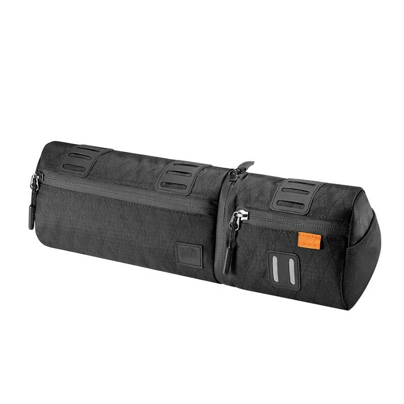 2-in-1 Bicycle Front Bag: Detachable Handlebar Bag, Frame Bag, and Saddle Bag