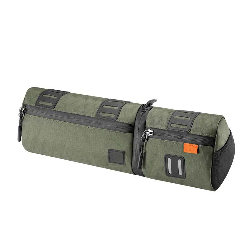 2-in-1 Bicycle Front Bag: Detachable Handlebar Bag, Frame Bag, and Saddle Bag