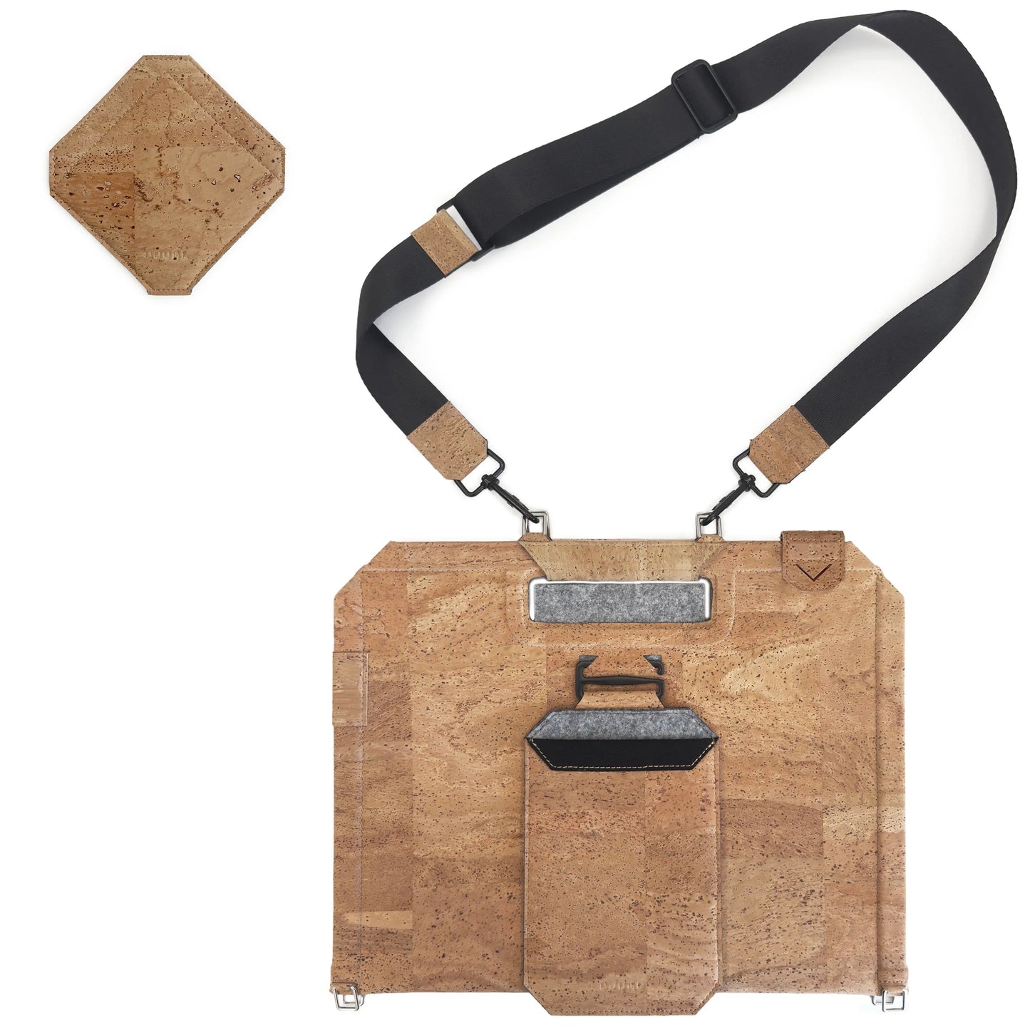 Modular Origami-Style Work Bag – Folds from 1cm to Workspace in 1 Second