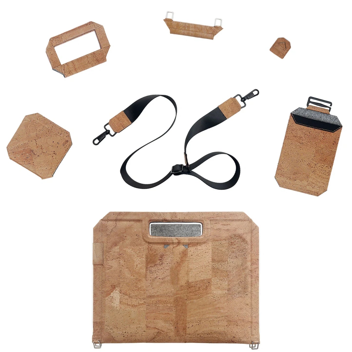 Modular Origami-Style Work Bag – Folds from 1cm to Workspace in 1 Second